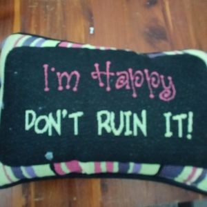 Logo pillow